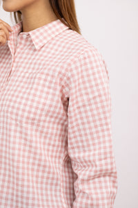 Camisa Vichy - Rosa